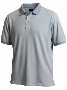 Joseph Abboud Light Blue Textured Polo
